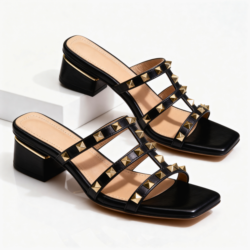 Olivia - Sandalia con bordados