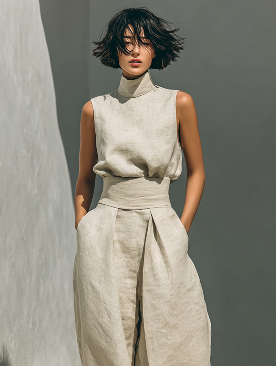 María - Conjunto amplio minimalista para mujer