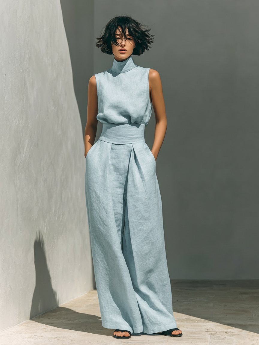 María - Conjunto amplio minimalista para mujer
