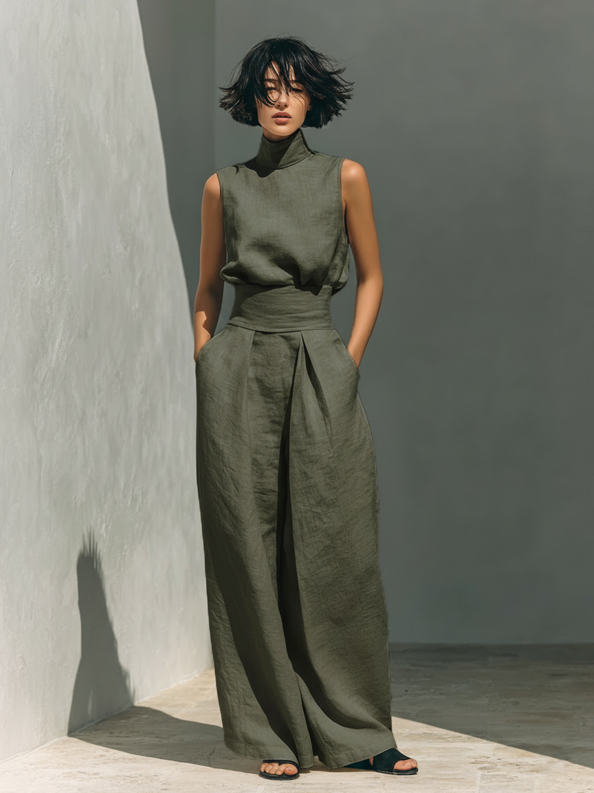 María - Conjunto amplio minimalista para mujer