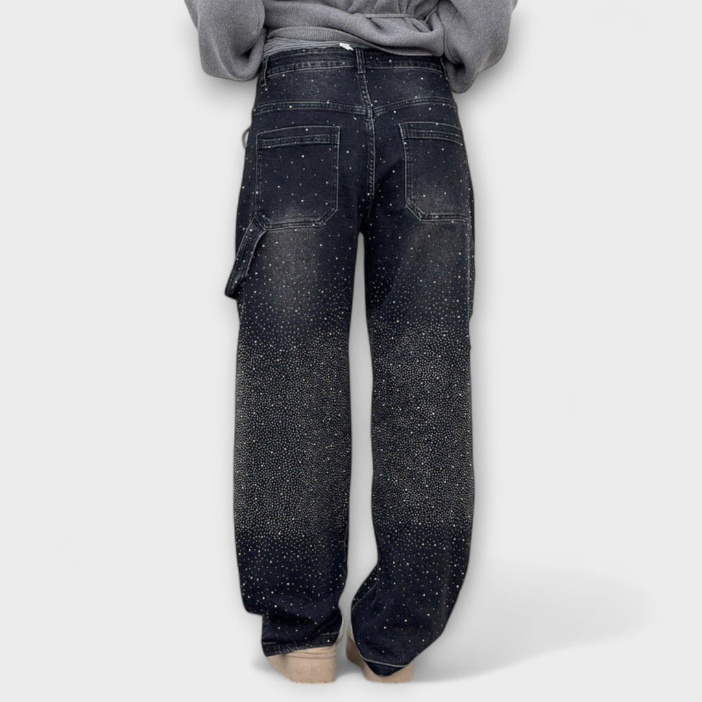 Carmen – Jeans in denim a palloncino stile carpenter