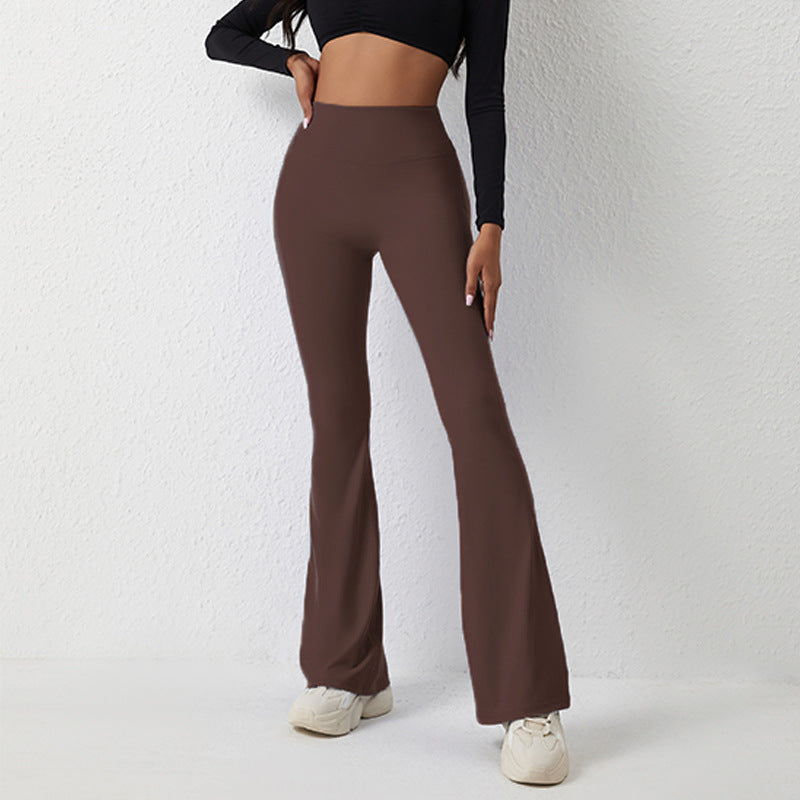 Serena – Pantaloni casual con gamba a campana