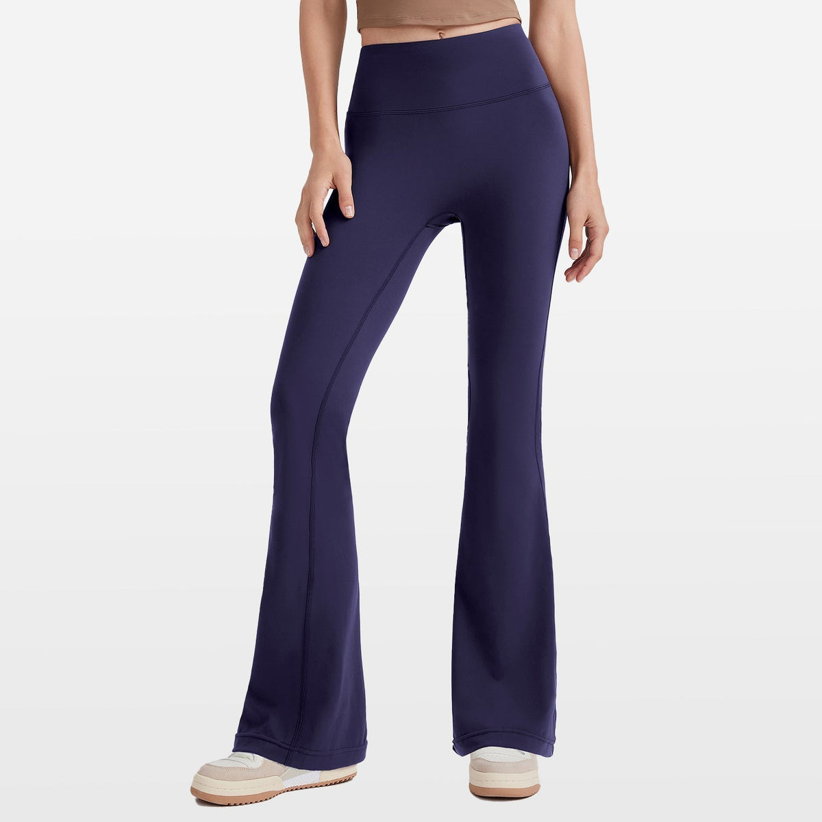 Serena – Pantaloni casual con gamba a campana