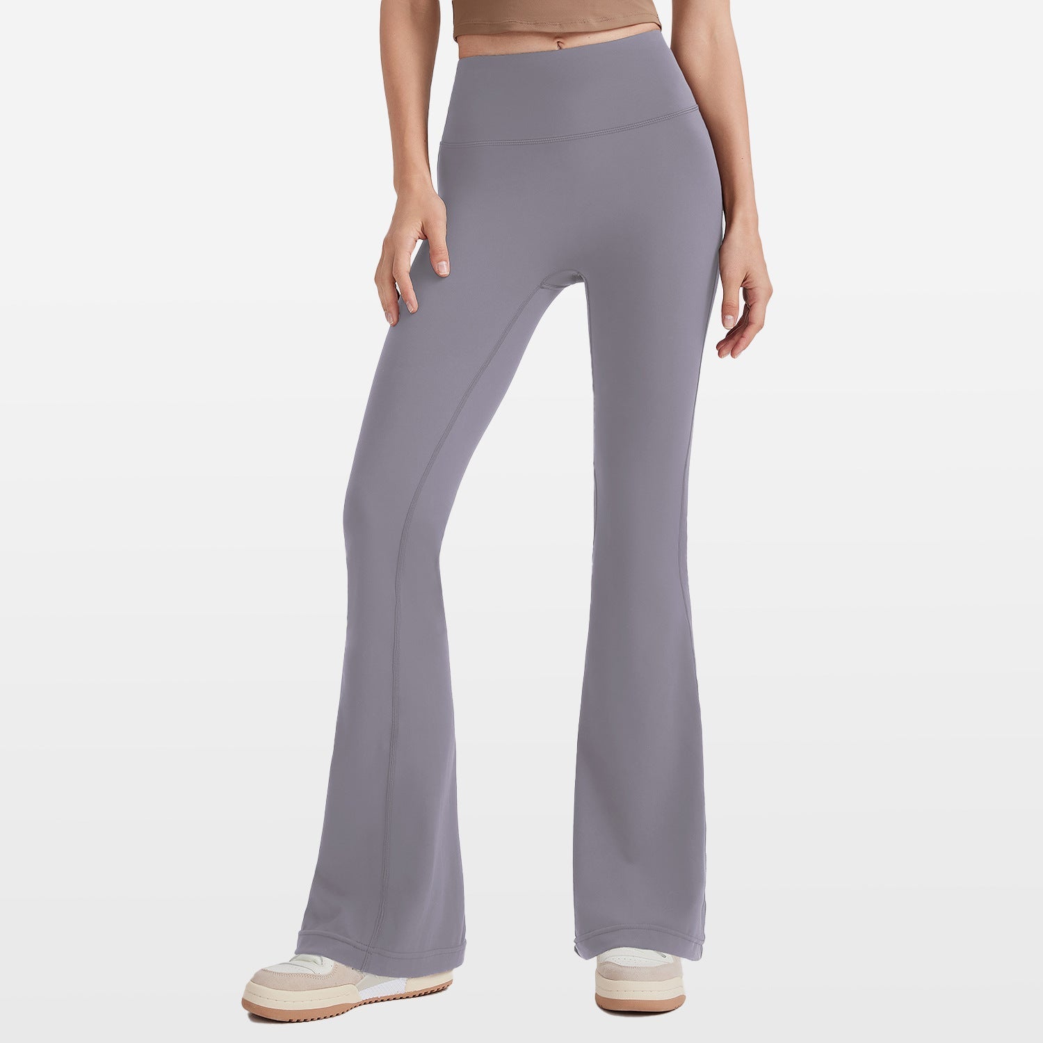 Serena – Pantaloni casual con gamba a campana