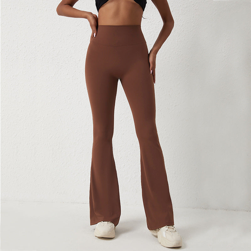 Serena – Pantaloni casual con gamba a campana