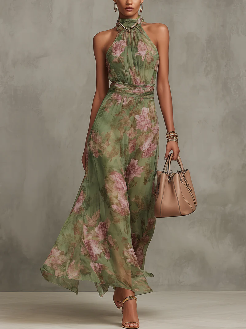 Livia - Vestido Floral Elegante