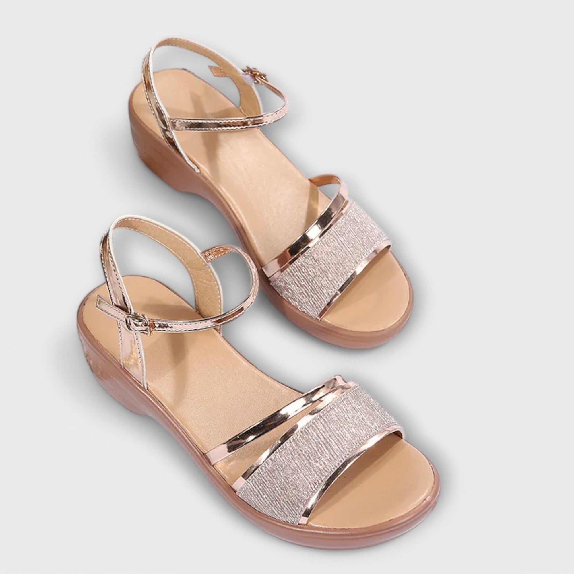Blanca™ – Sandalia Crystal Comfort